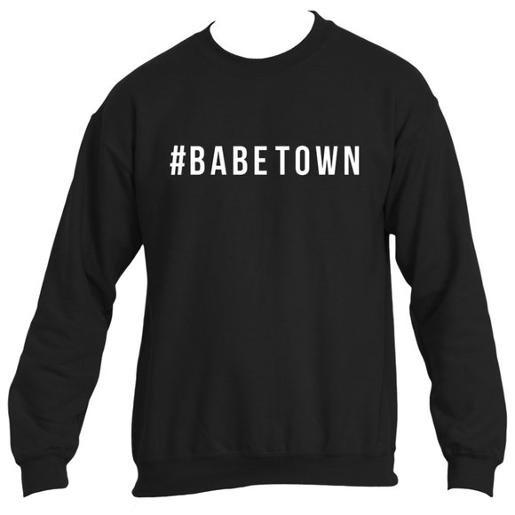 #BABETOWN crew neck sweatshirt - Picture 2 of 4